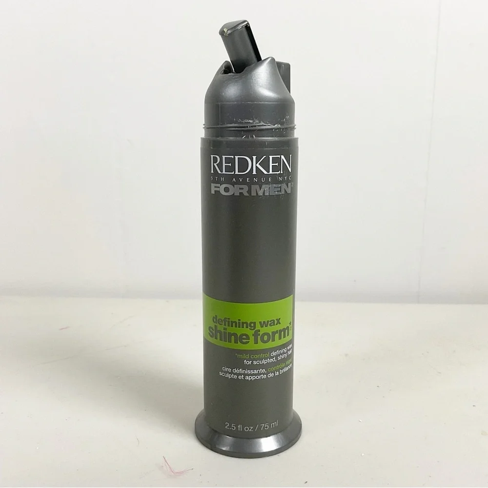 Lot Of 2 Redken for Men Shine Form Defining Wax 2.5 Oz New